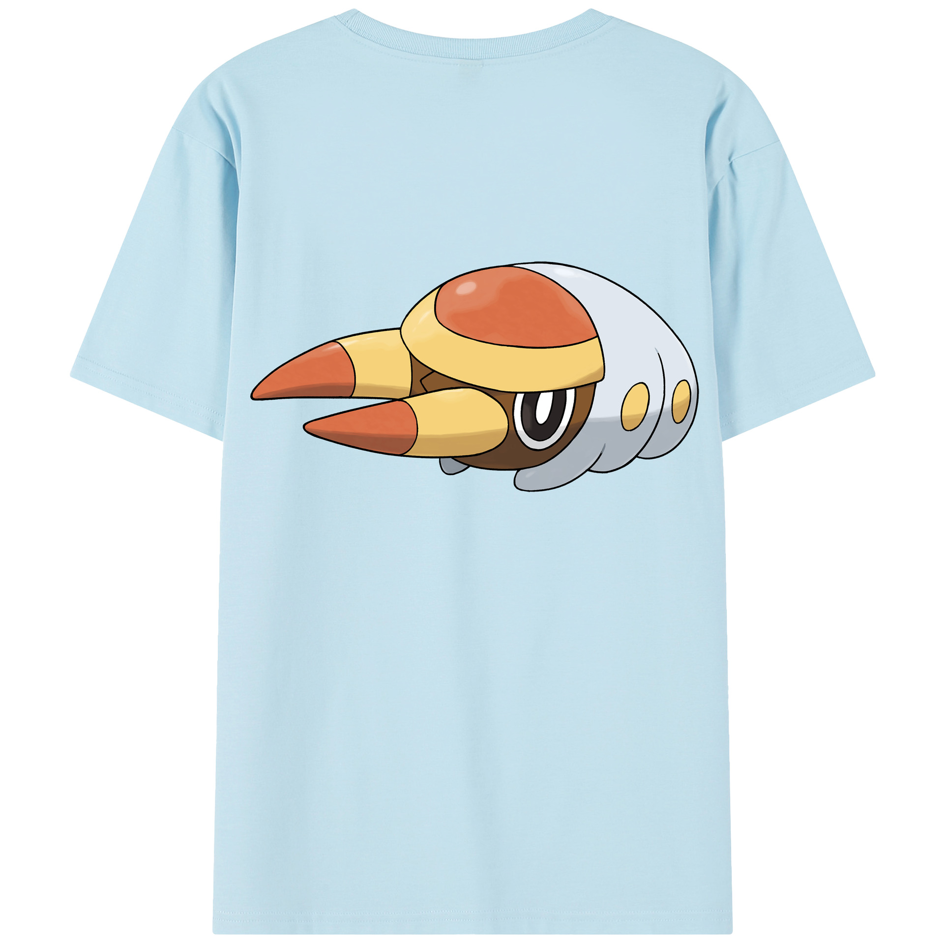 （画像用） ポケットモンスター Pokémon 綿100％半袖Tシャツ（背面プリント）